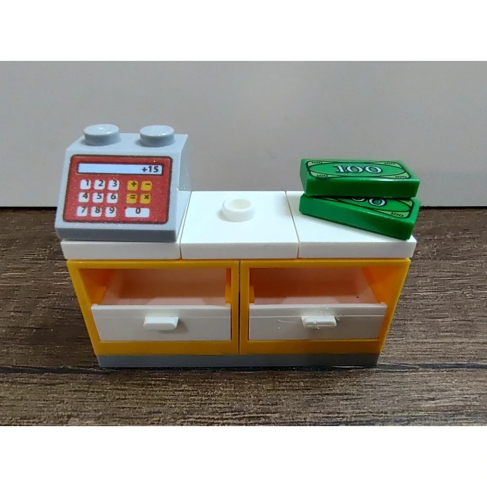 Lego Junior 10684 Supermarket Grocery Store Counter Register Cash Money